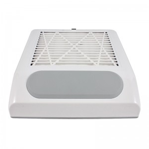 Aspirator unghii - Colector profesional HotNails cu 1 ventilator 80W, filtru dreptunghiular HN307