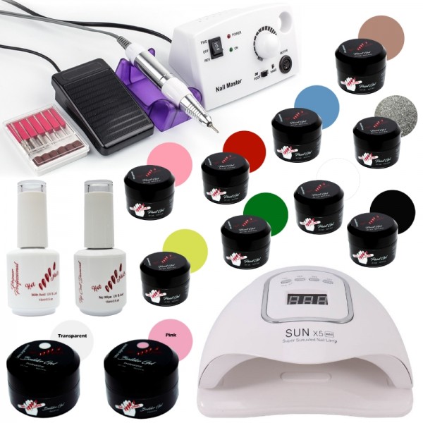 Kit unghii Gel HotNails HN1034