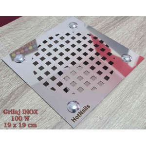 Aspirator masa incorporabil 357 mc/h grilaj INOX HotNails HN332